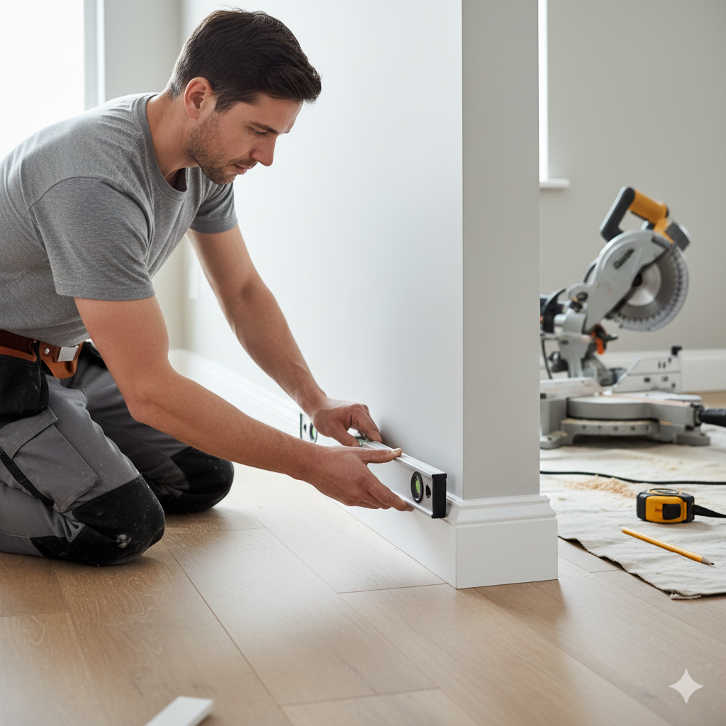 Finish carpentry project